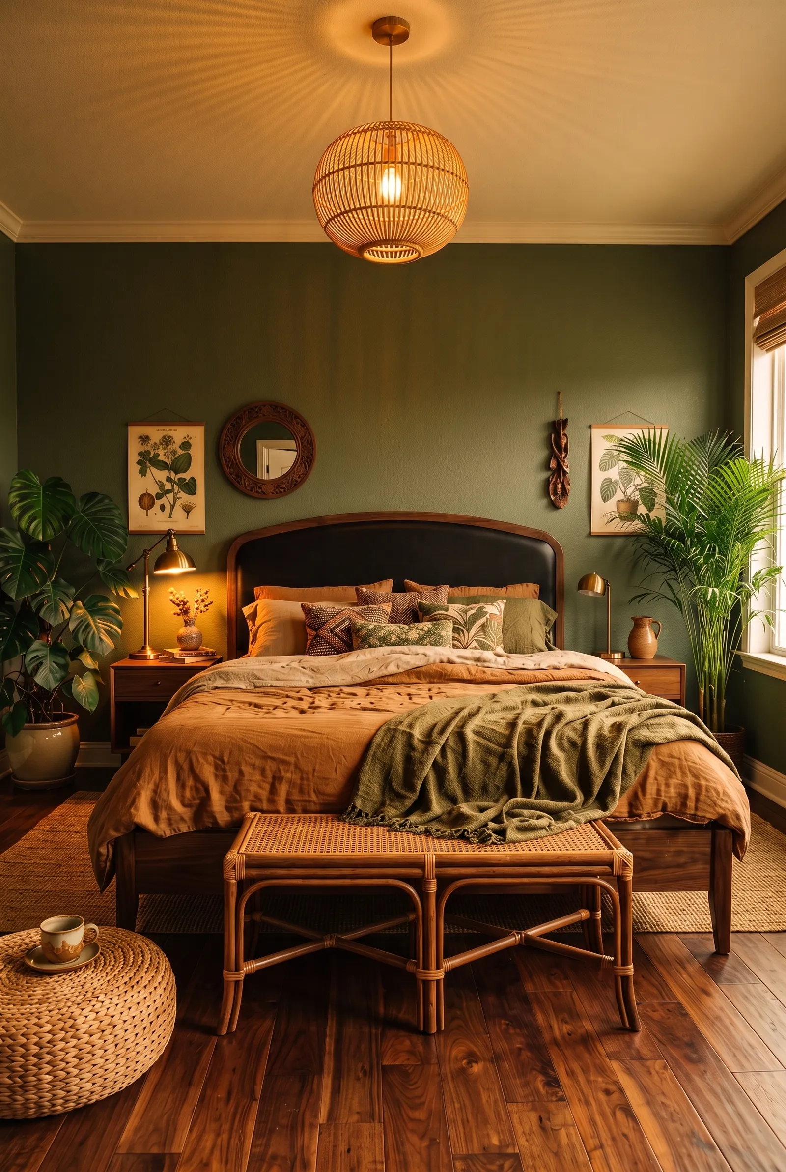 7 Green Bedroom Ideas That Feel Cozy, Warm, and Restful Cover
