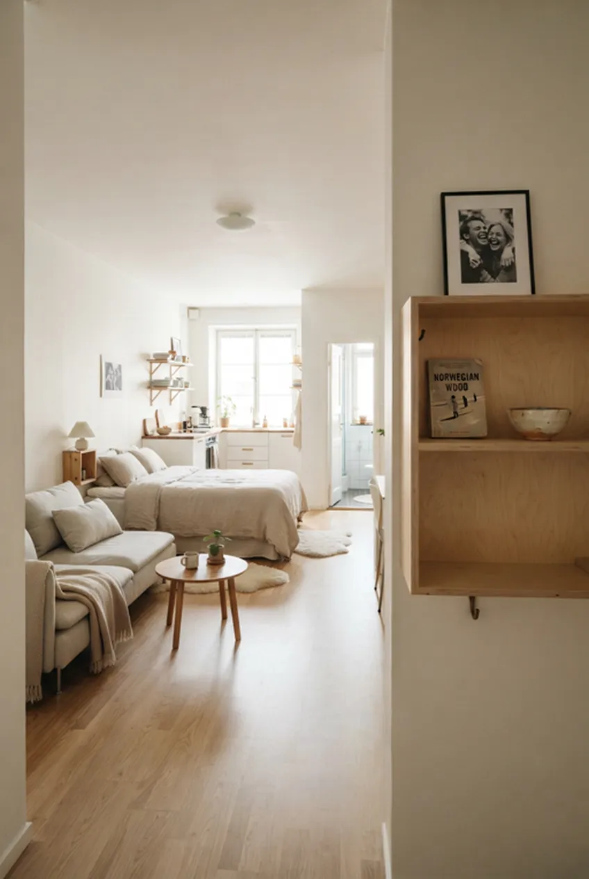a1-1-framed-photo-books-and-bowl-on-entry-shelf