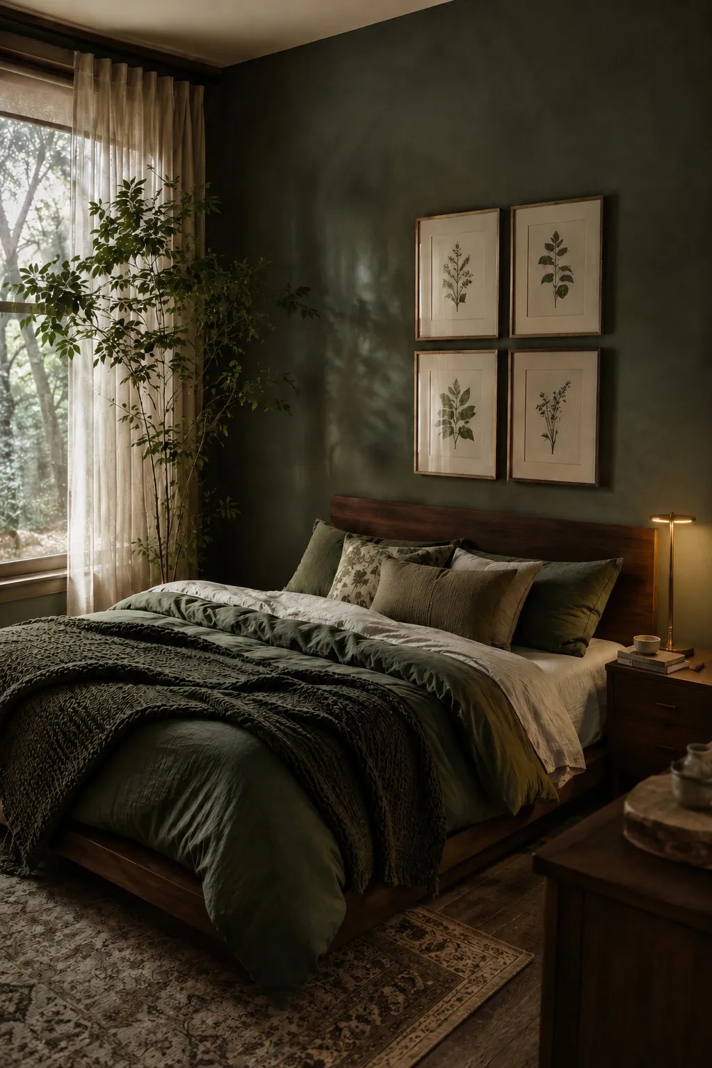 a1-moody-green-bedroom-botanical-art