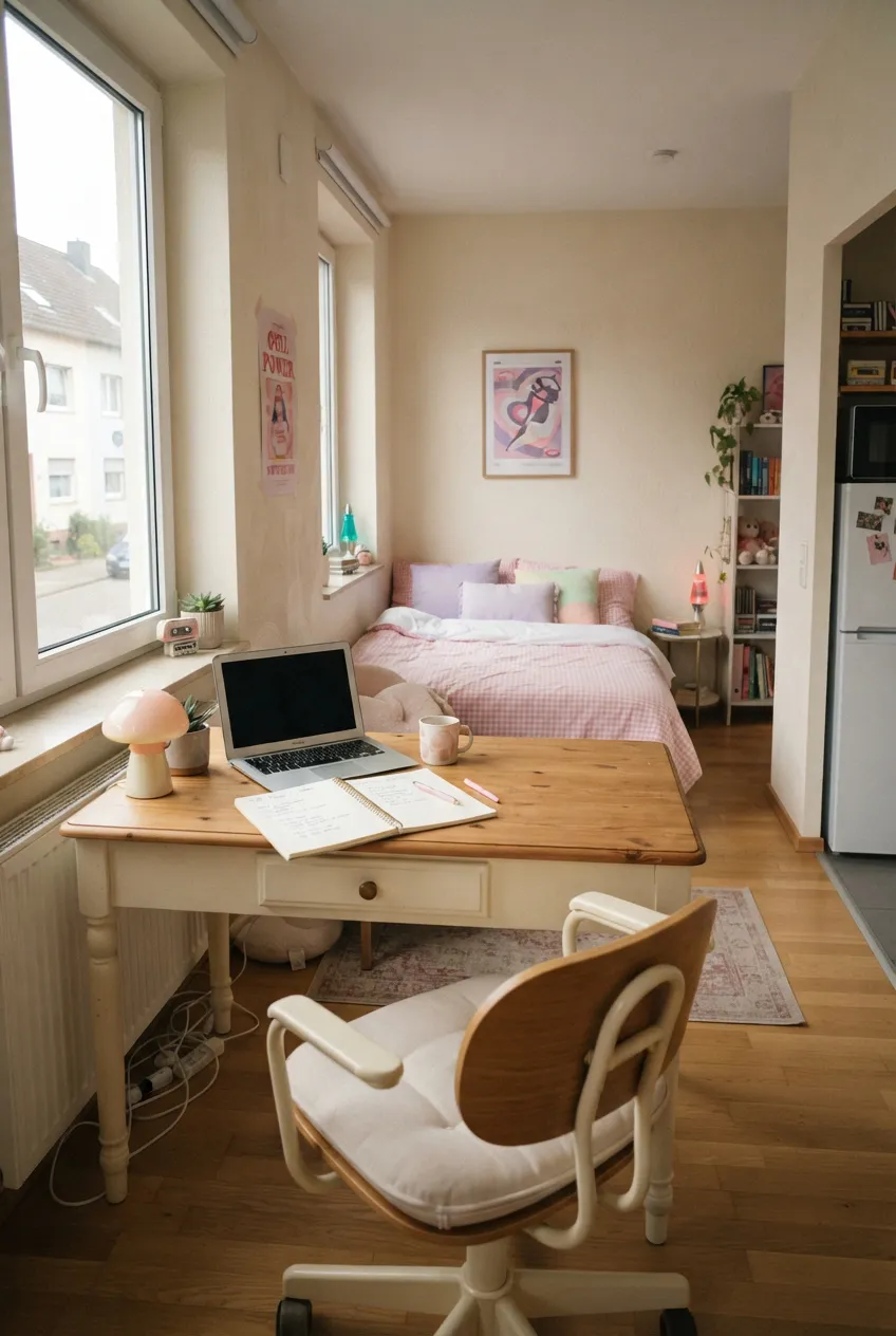 a2-6-desk-with-laptop-notebook-and-lamp-by-window