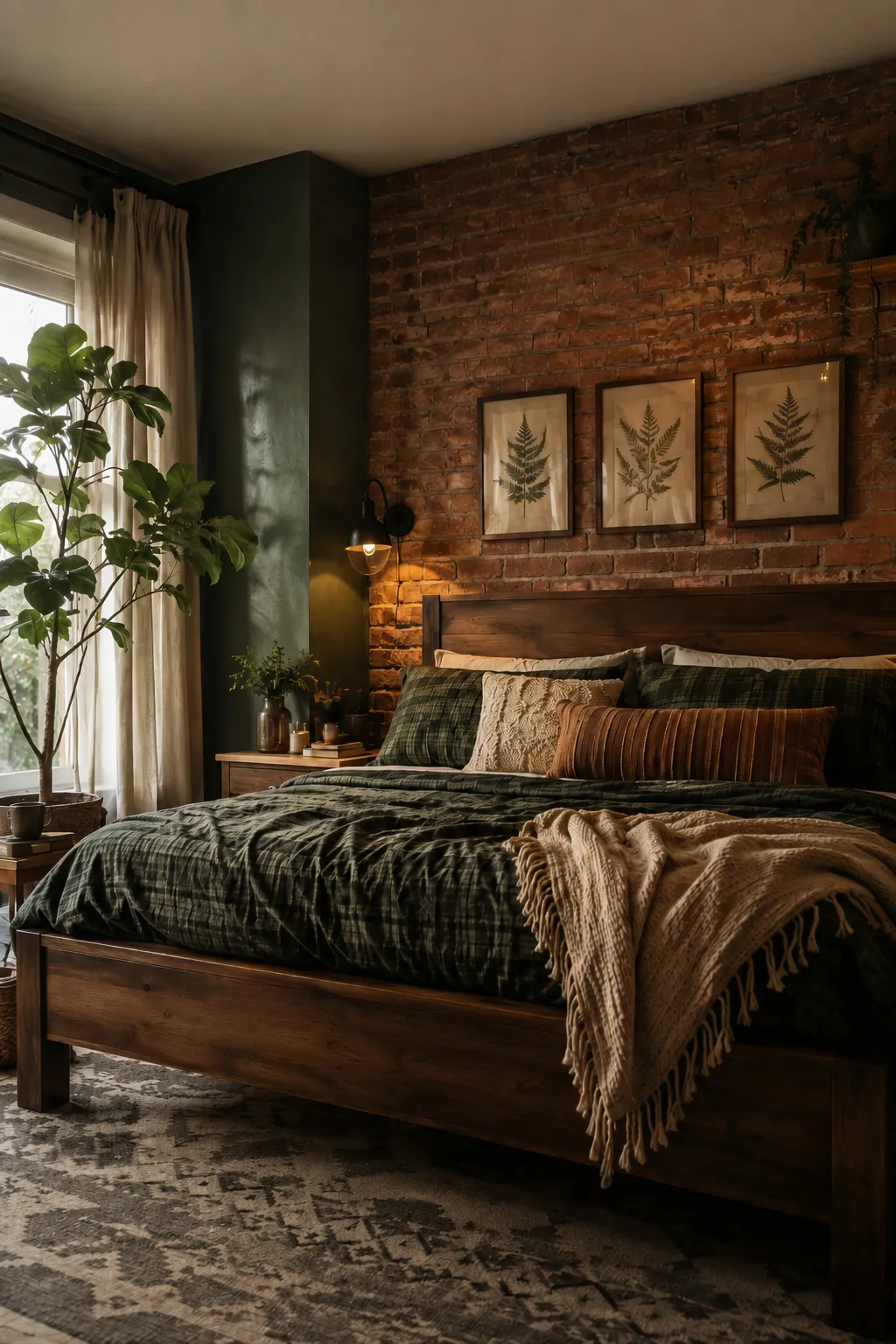 a2-green-bedroom-with-brick-wall