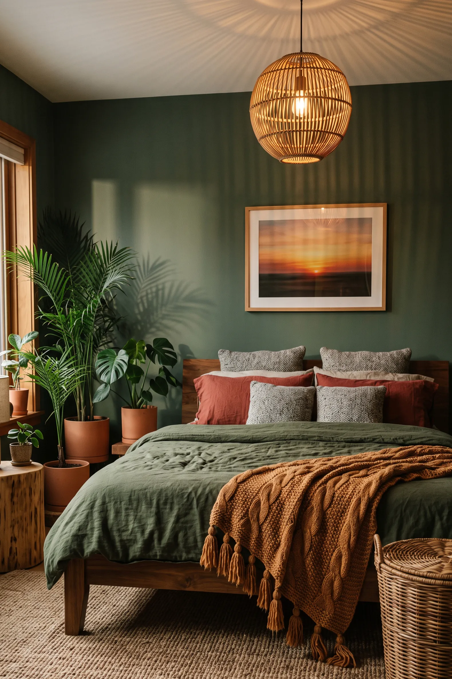 a3-green-bedroom-warm-lighting-ideas