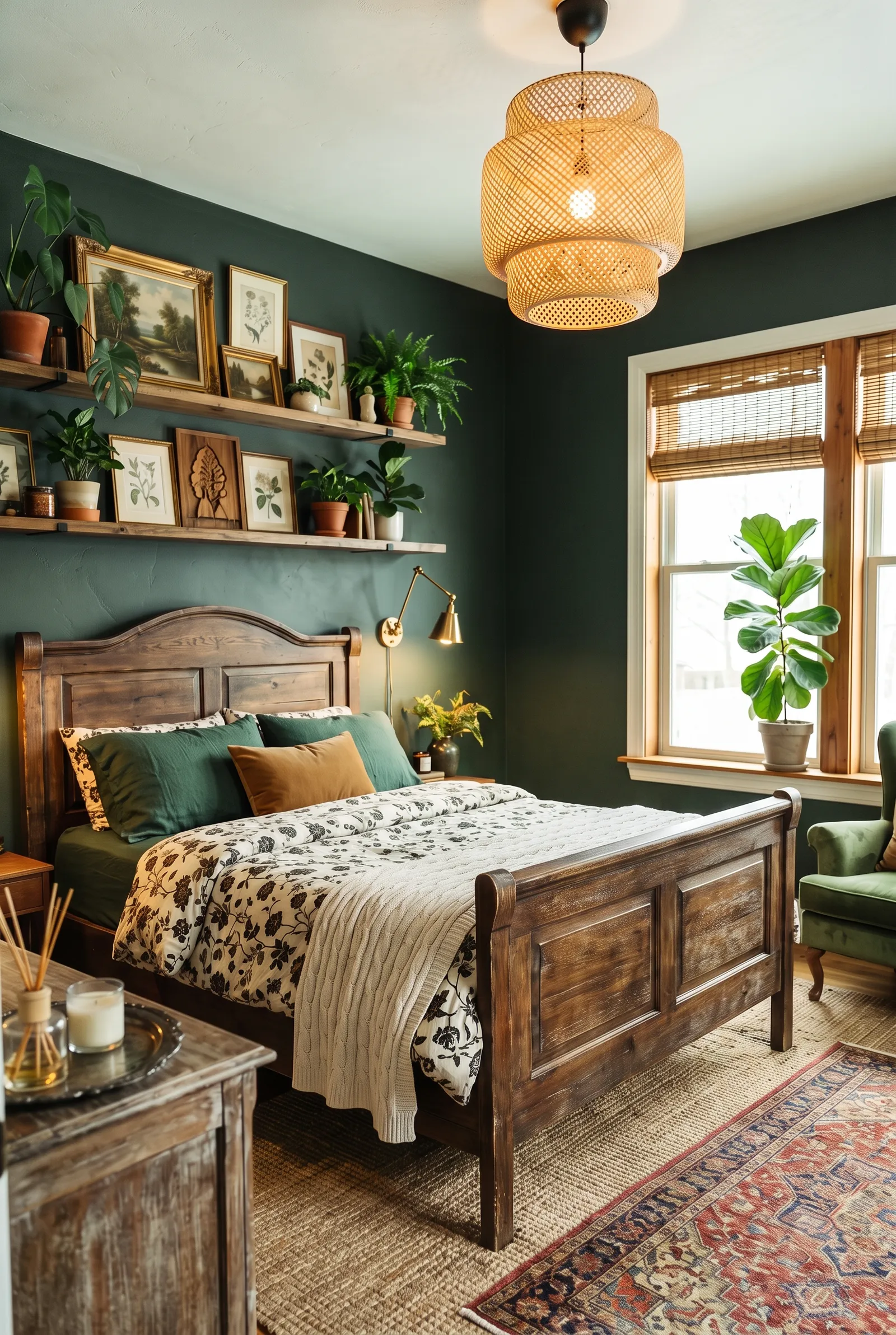 a4-green-bedroom-shelves-above-bed
