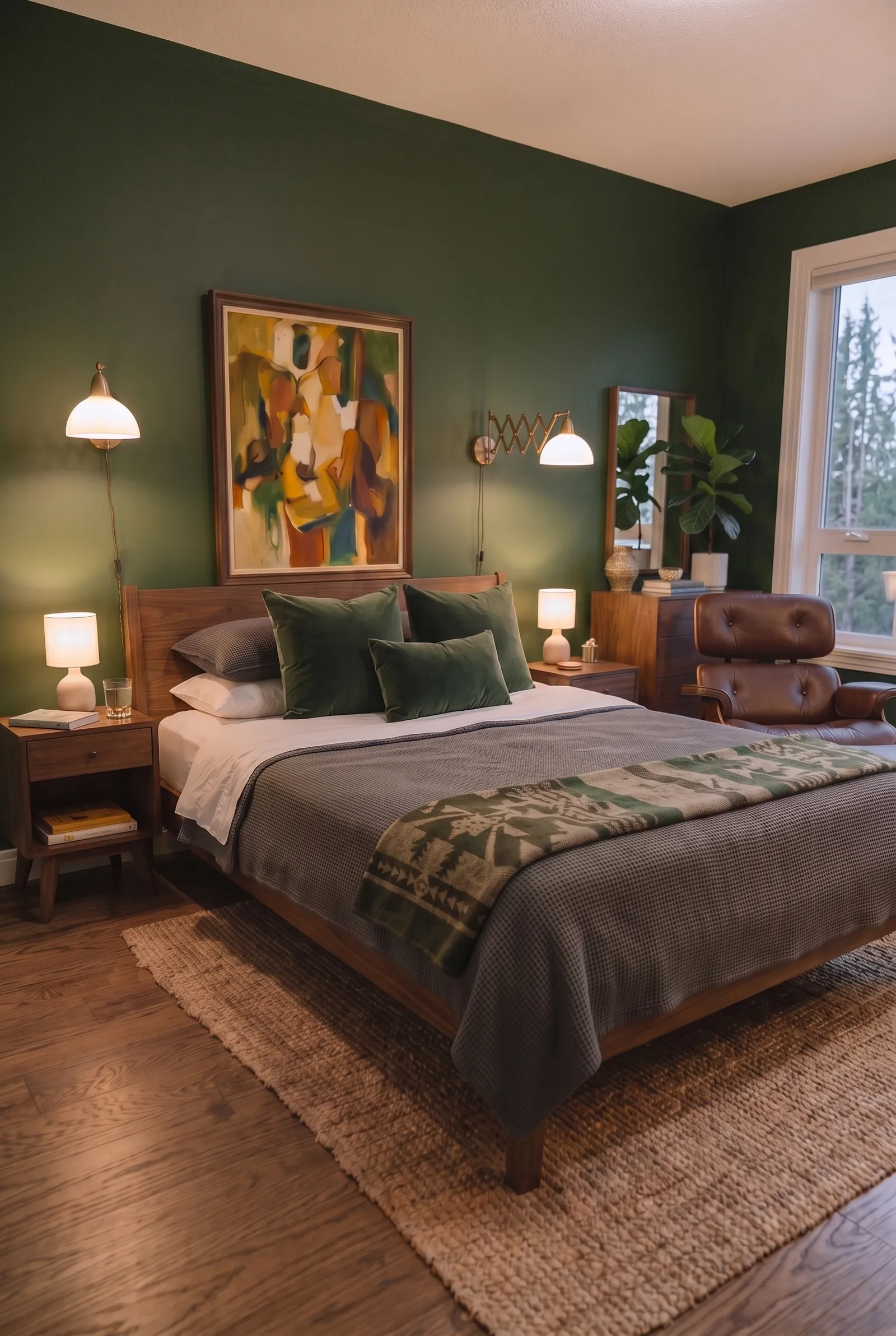 a6-modern-green-bedroom-walnut-furniture
