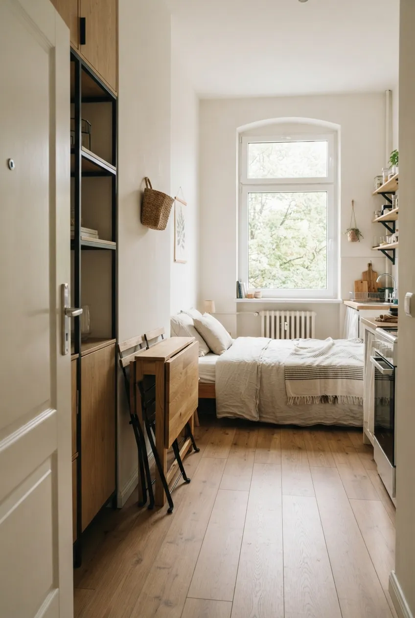 b5-13-folded-table-and-chairs-stored-beside-cabinet