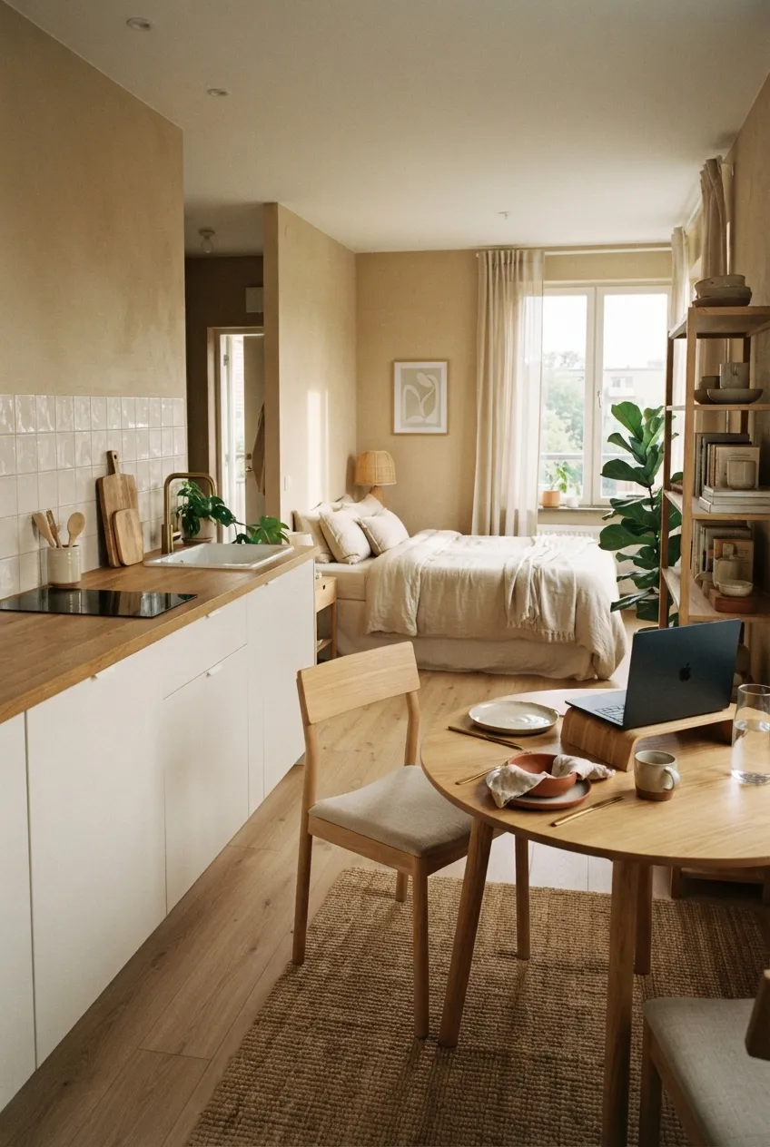 b5-6-dining-table-with-meal-and-open-laptop