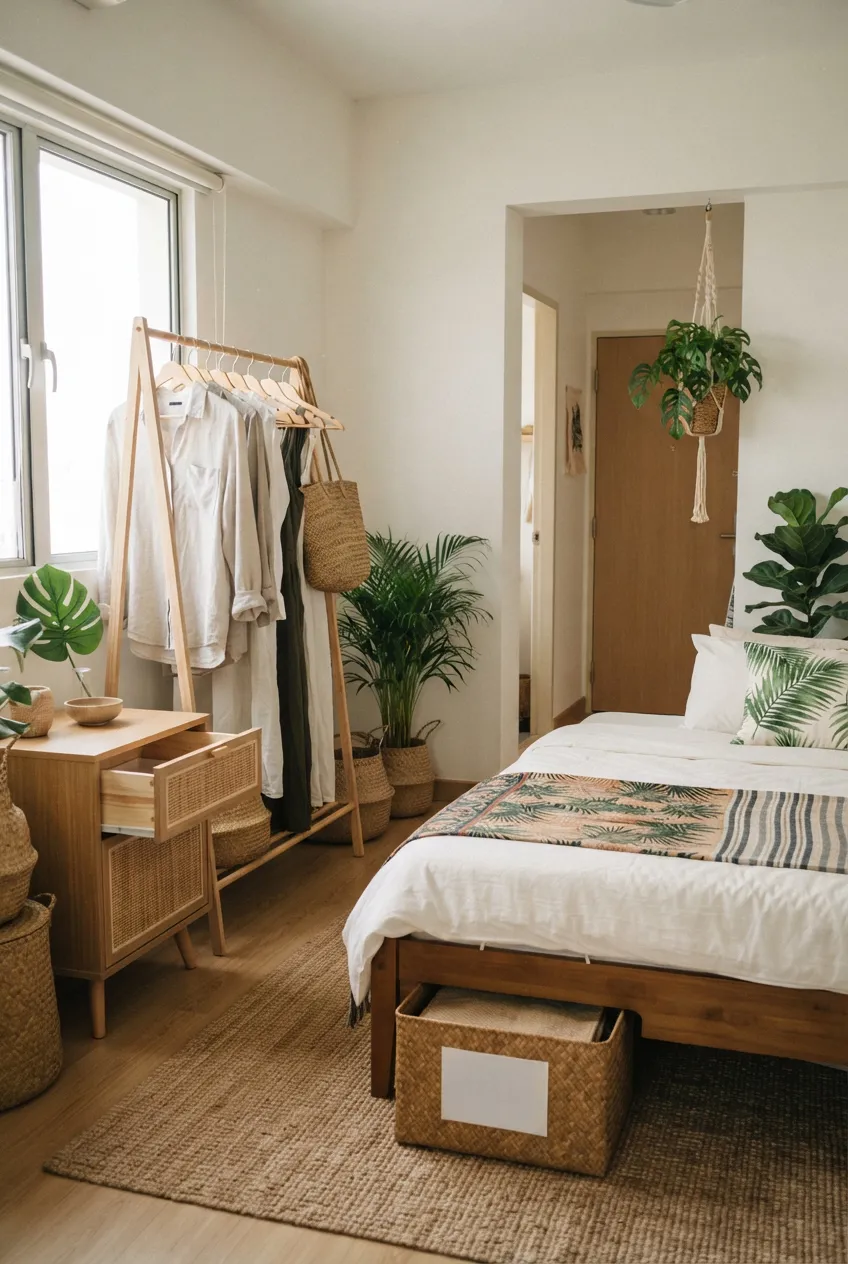 12 Studio Apartment Storage Ideas When You Have No Closet Cover