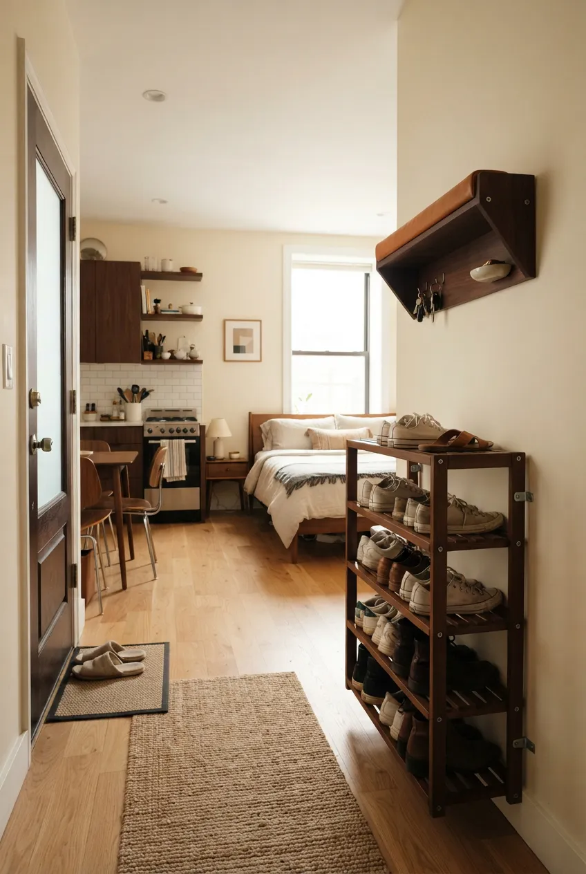 c5-7-tall-narrow-shoe-rack-beside-entry-door
