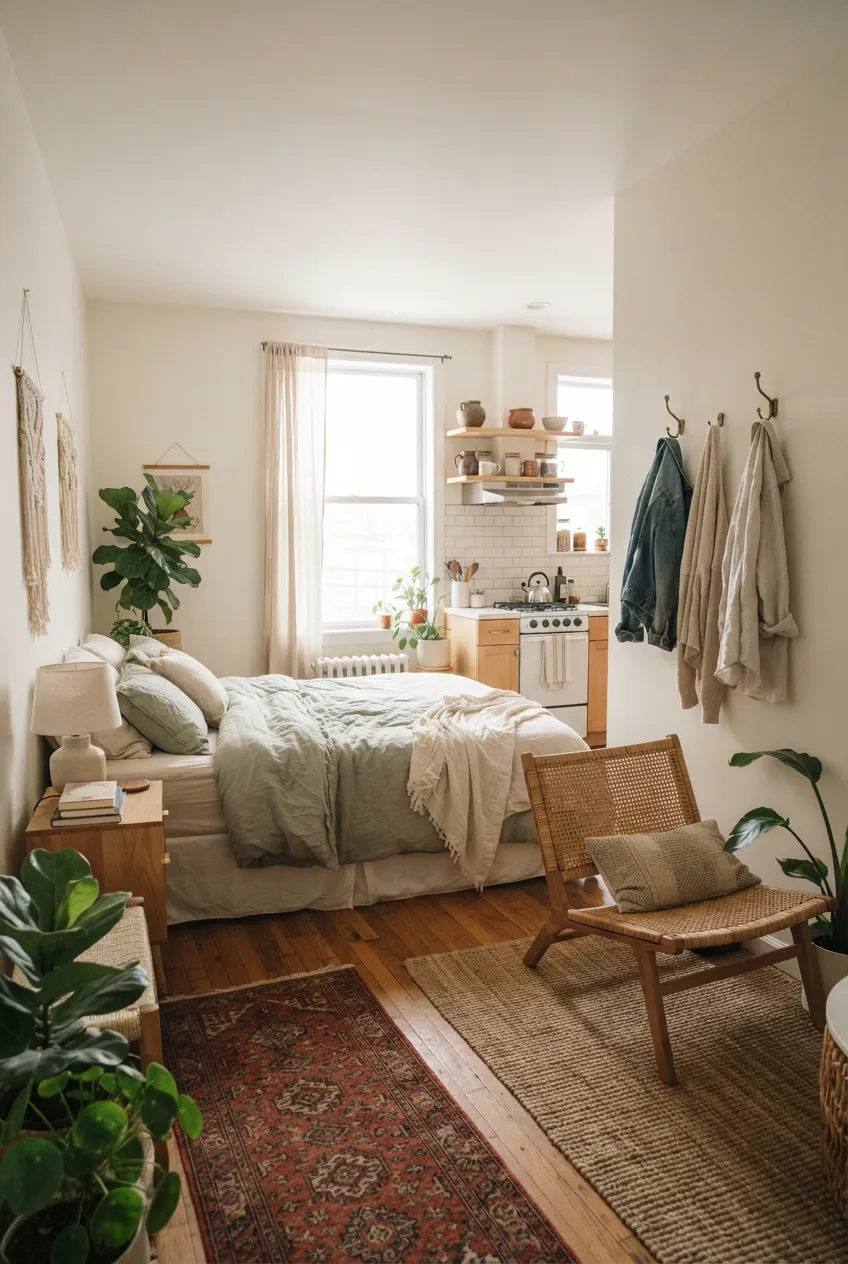 c6-6-wall-hooks-for-clothes-beside-studio-bed
