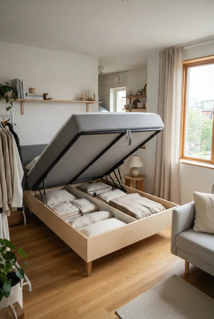 c7-7-lift-up-bed-compartment-with-folded-linens