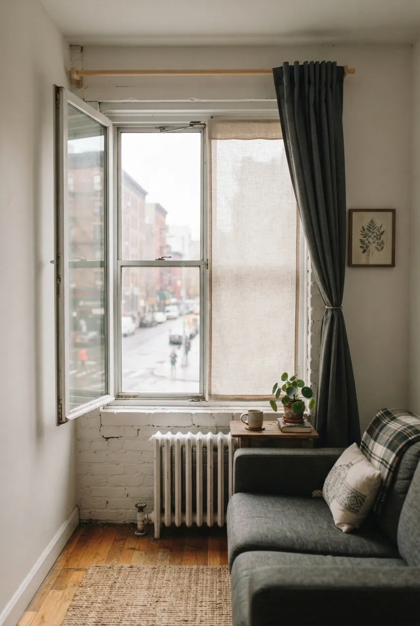 d3-2-light-filtering-window-shade-with-tied-back-curtain