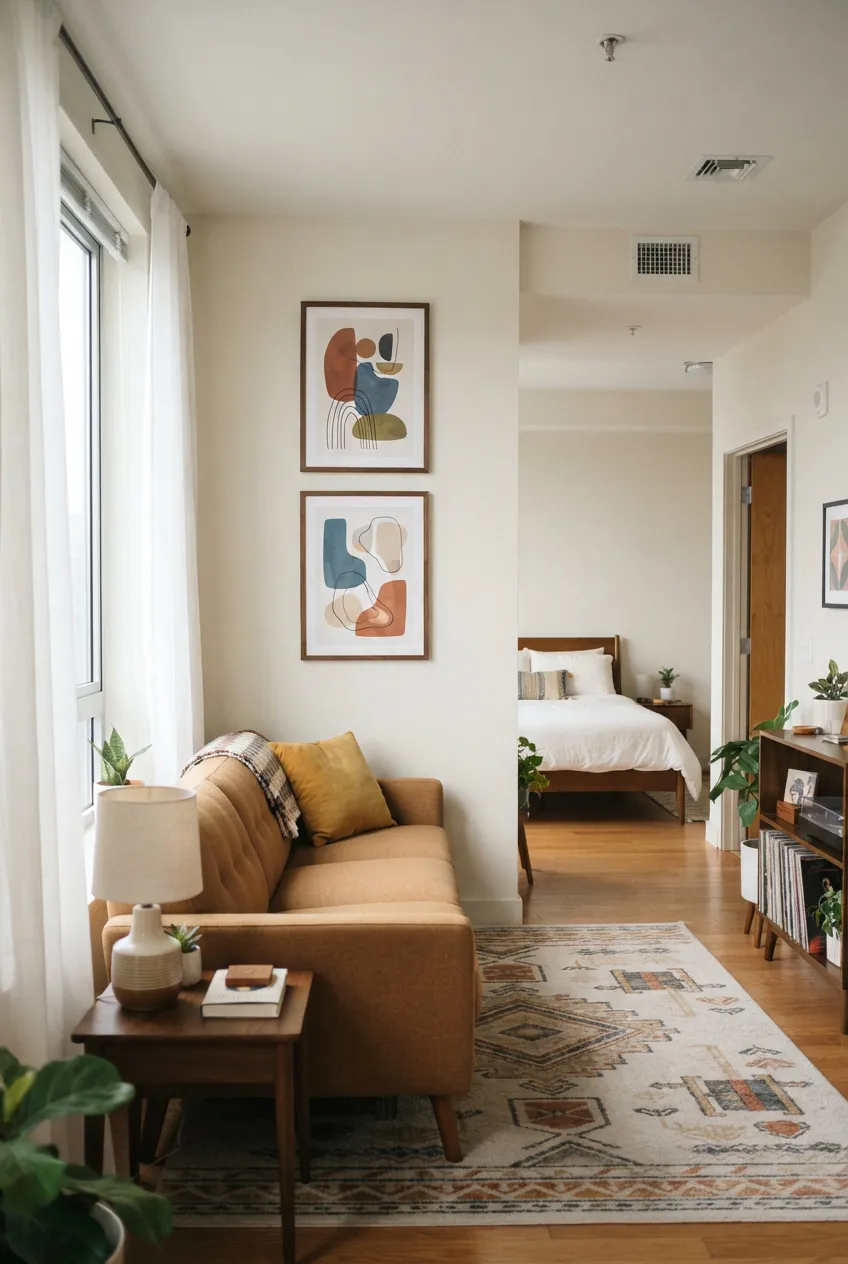 d4-5-two-vertically-stacked-framed-prints-over-sofa