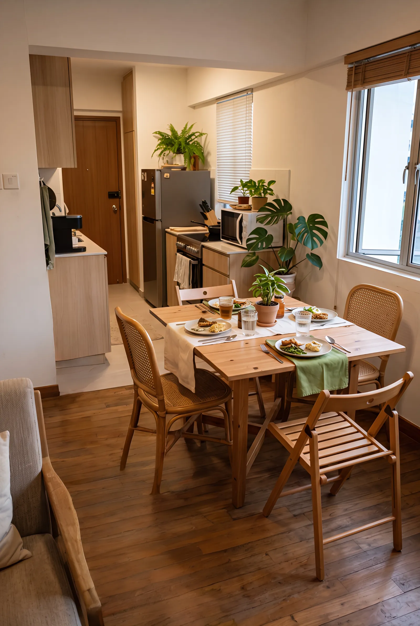 e3-12-dining-table-with-folding-guest-chair