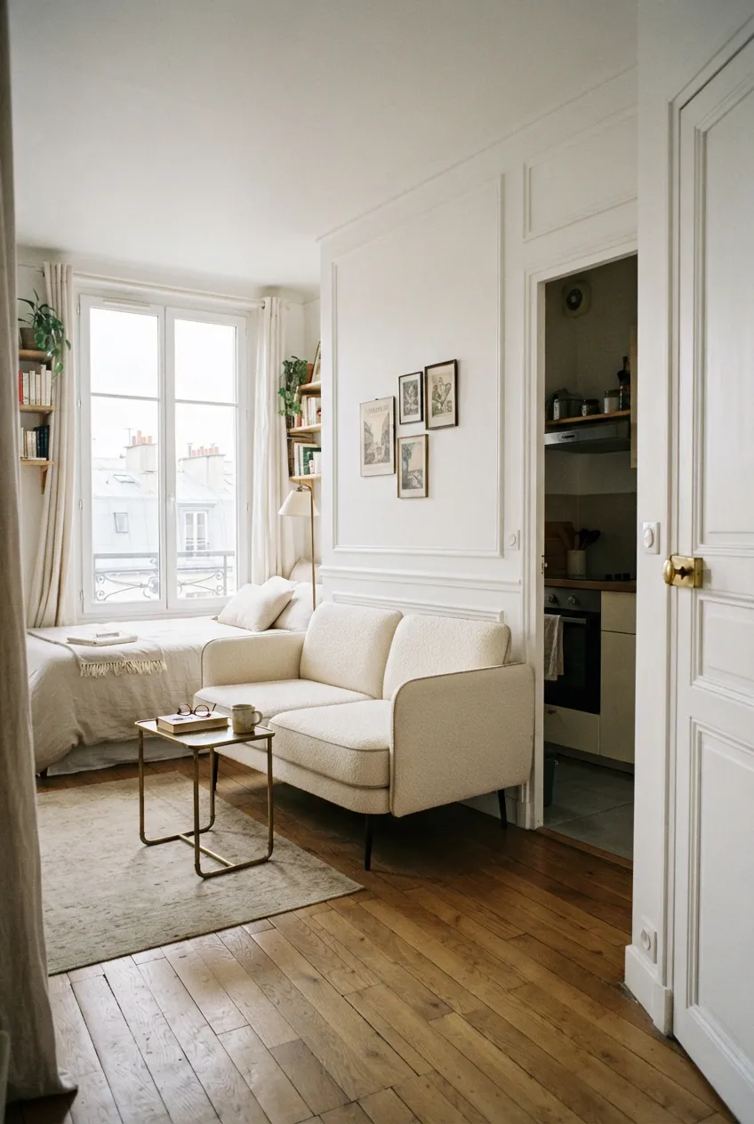 e6-2-compact-loveseat-beside-studio-bedroom