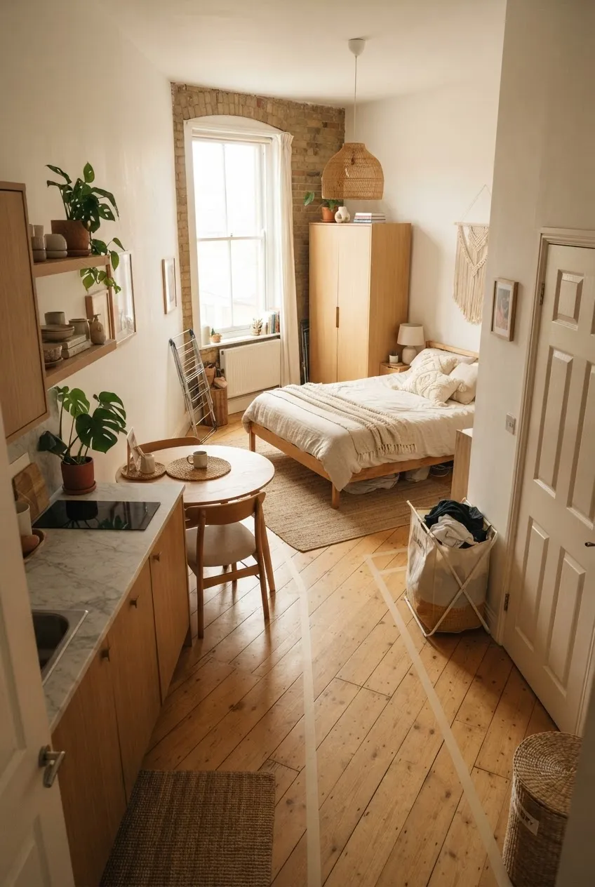 e9-1-floor-tape-marking-laundry-route-through-studio