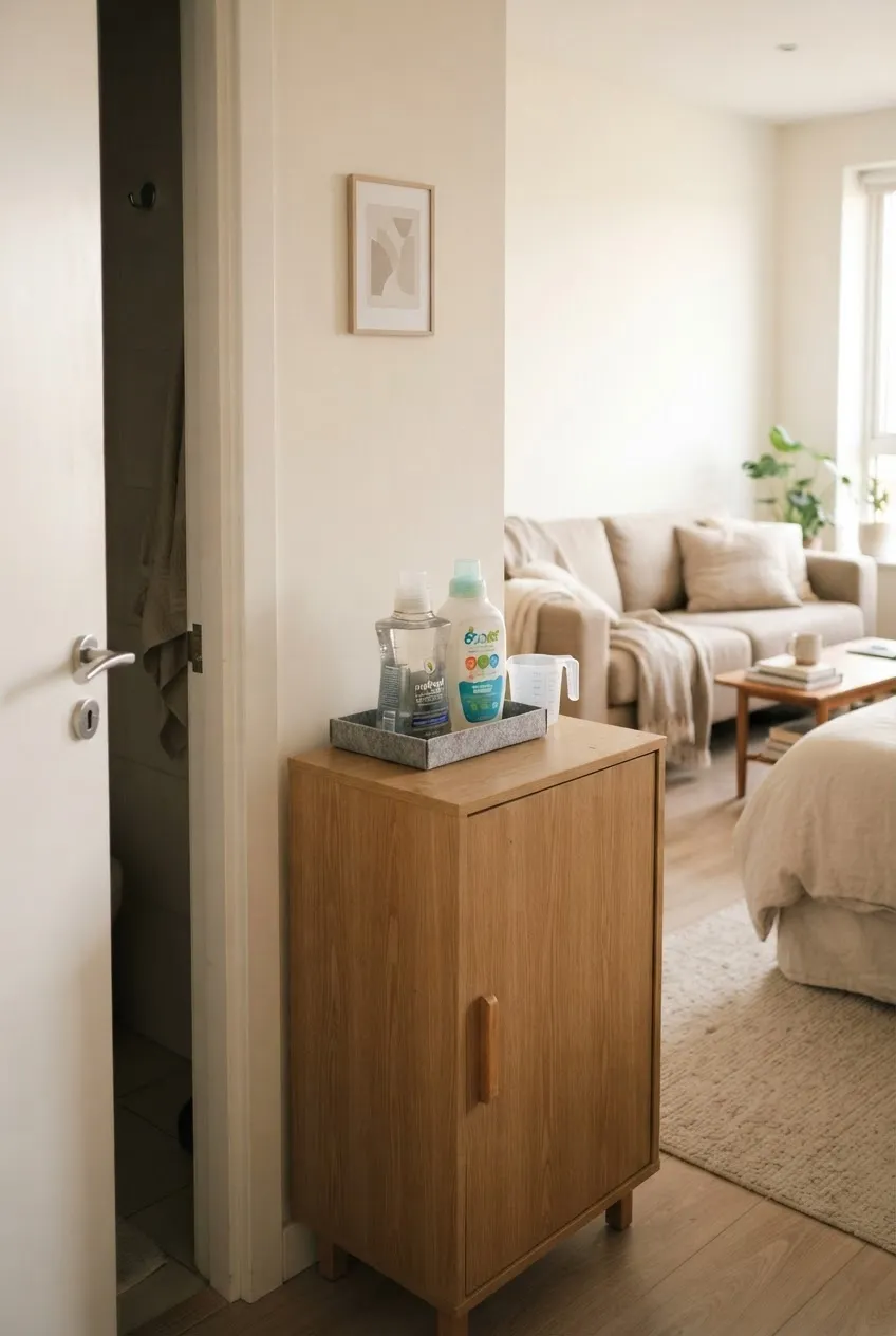 e9-5-laundry-supplies-on-tray-atop-bathroom-cabinet