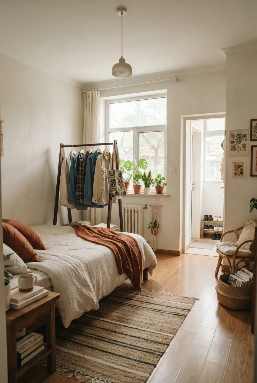 f1-10-freestanding-clothes-rack-beside-bed