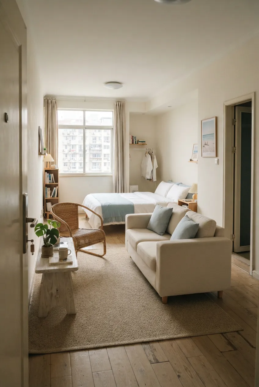 f1-2-area-rug-defining-studio-living-area