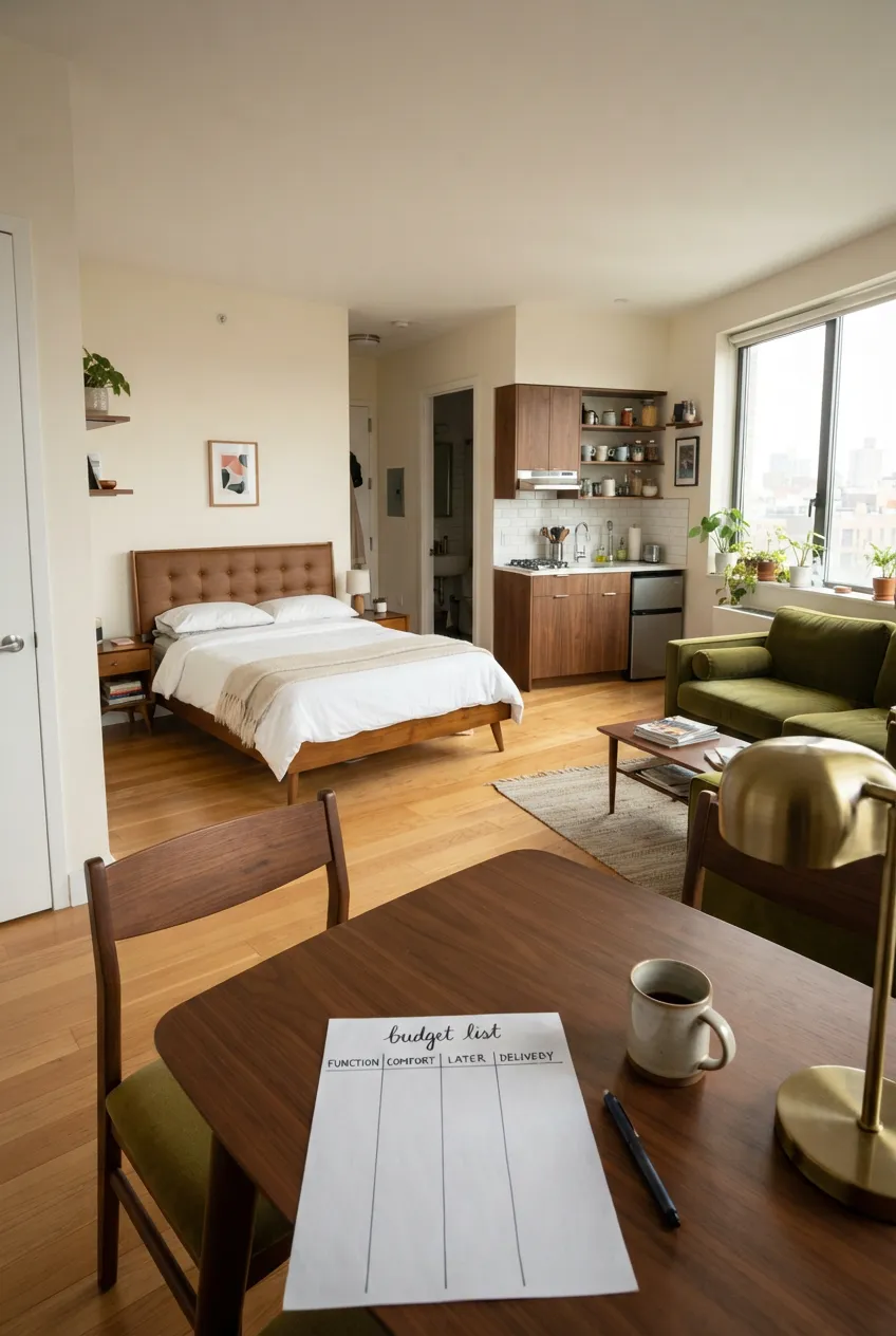 15 Studio Apartment Ideas on a Budget That Make Every Purchase Count Cover