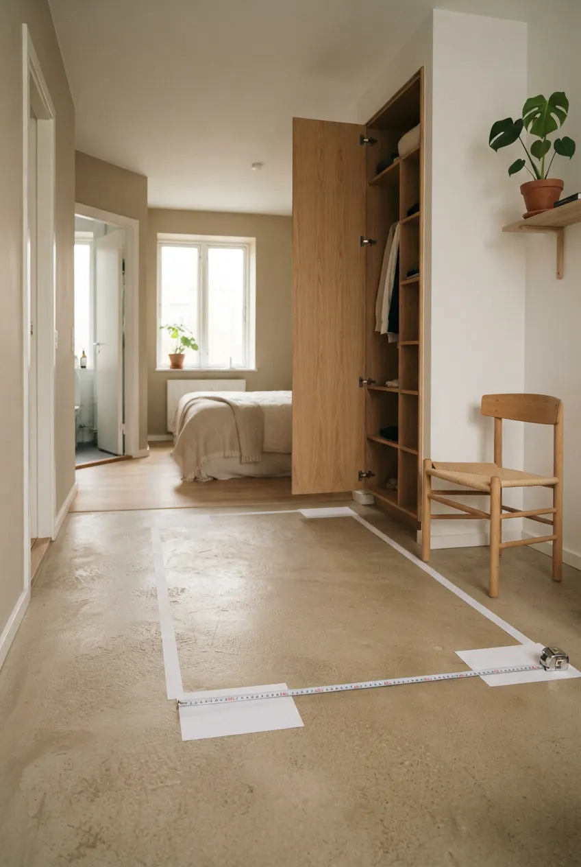 f2-4-taped-furniture-footprint-beside-open-wardrobe