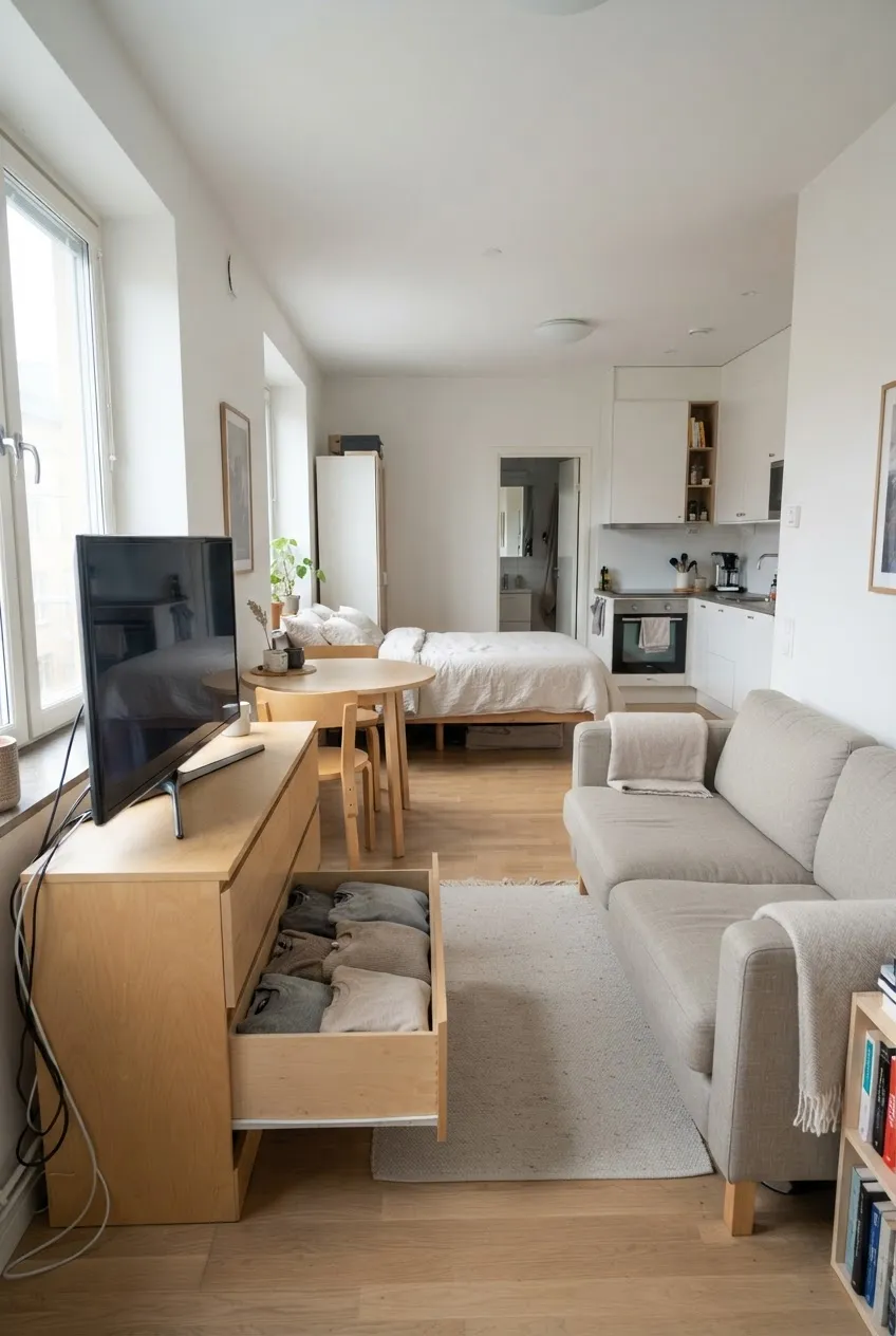 f4-10-tv-on-dresser-with-open-clothing-drawer