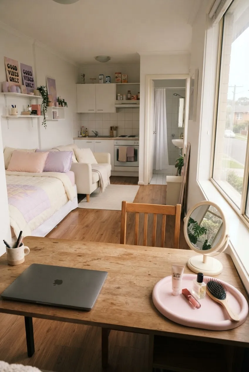 f4-8-desk-with-vanity-mirror-and-laptop-in-studio